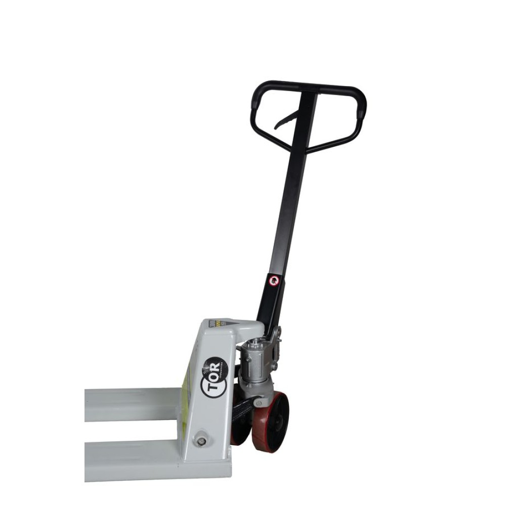 Тележка гидравлическая 3000 кг 1150 мм TOR RHP(BF) (полиуретановые колеса)