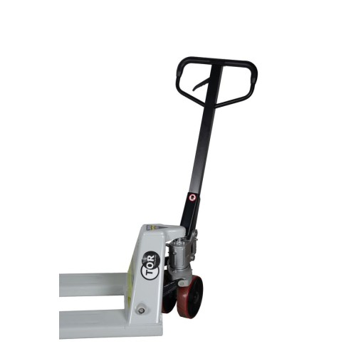 Тележка гидравлическая 3000 кг 1150 мм TOR RHP(BF) (полиуретановые колеса)