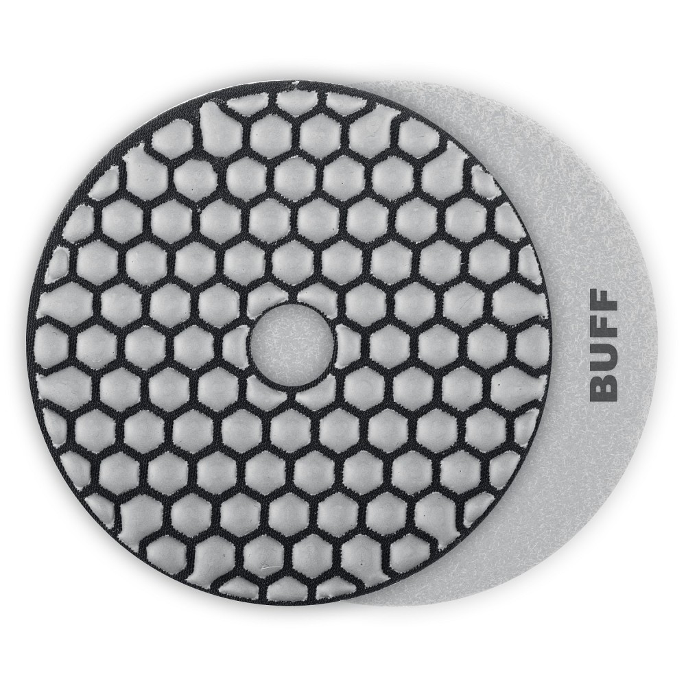 ЗУБР 100 мм, №10000, сухое шлифование, алмазный гибкий шлифовальный круг АГШК, Профессионал (29868-10000)