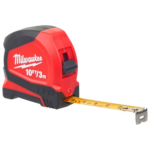 Рулетка измерительная Milwaukee 3м x 12мм с подсветкой 48226602