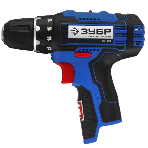 Аккумуляторная дрель-шуруповерт ЗУБР Профессионал DL-121-42