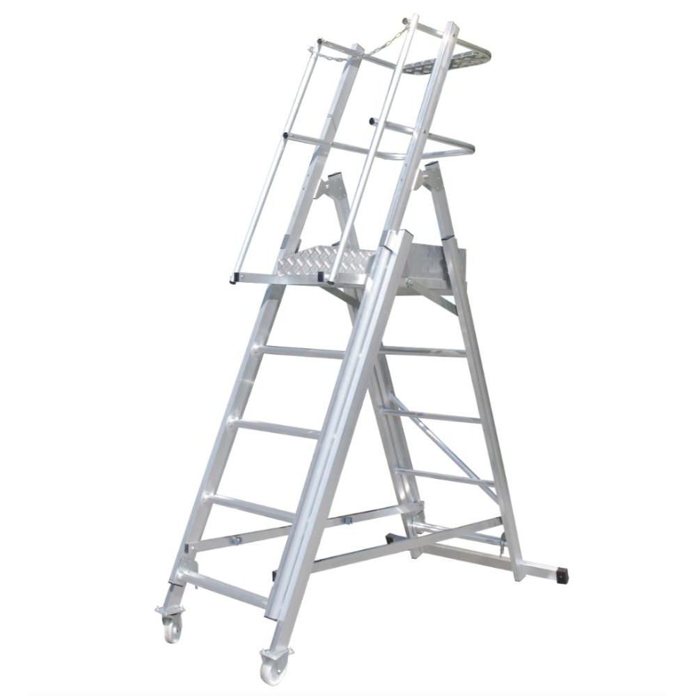 Лестница - платформа телескопическая MEGAL ТЛП-2 (2,1 - 3,7)