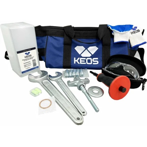 Установка алмазного бурения KEOS KS-350SET (двигатель KS-350 + прямая стойка)