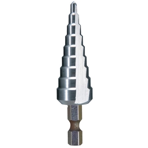 Сверло по металлу Makita HSS-TiN 4-12мм ступенчатое (D-40141)