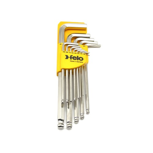 Felo Набор дюймовых ключей Г-образных шестигранных удлиненных с шаровым окончанием 13шт HEX