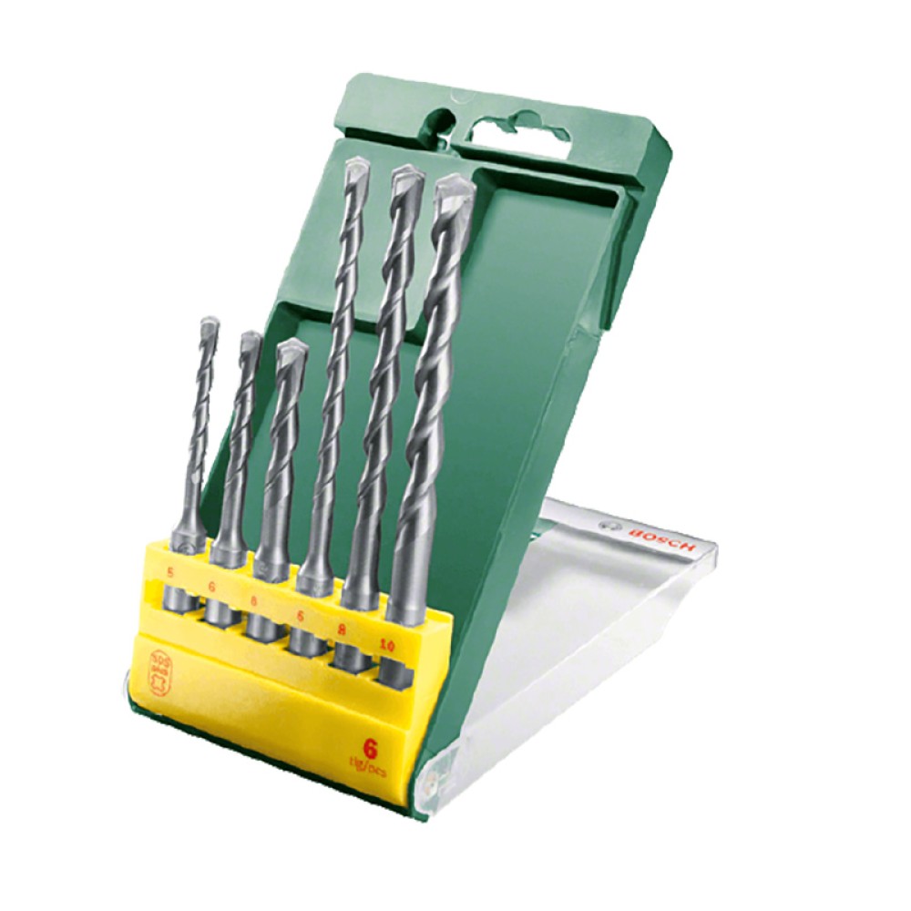 Набор буров SDS-plus Bosch 5-10мм 6шт (447)