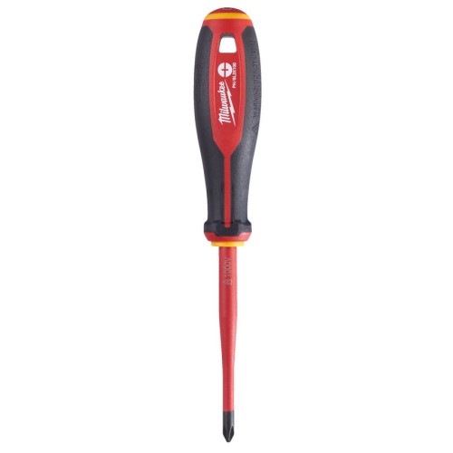 Отвертка диэлектрическая Milwaukee VDE PH/SL2X100мм (734)