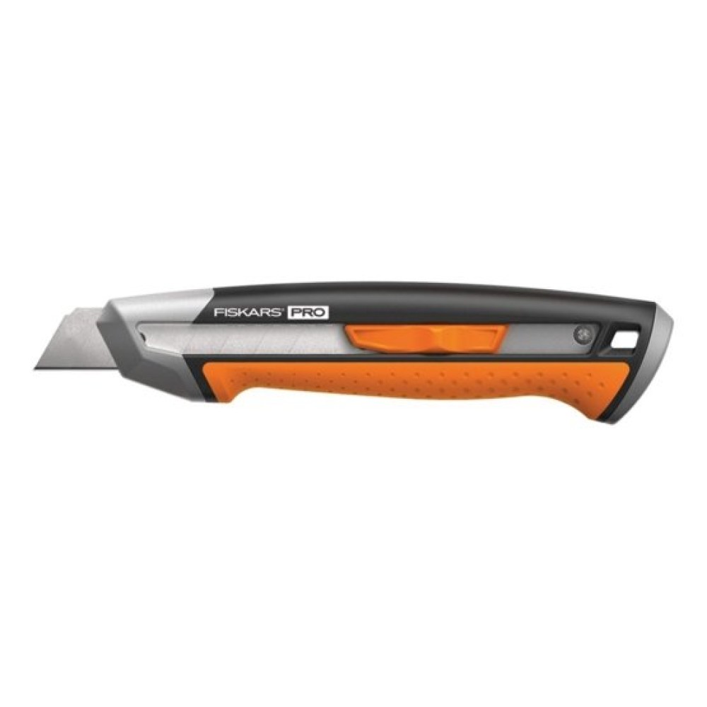 Нож Fiskars CarbonMax с выдвижным лезвием 165х18мм 1027227