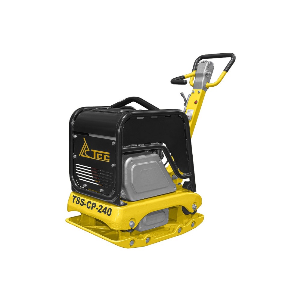 Виброплита бензиновая реверсивная TSS-CP-240 (гидравлический привод, колесный комплект, ручка)