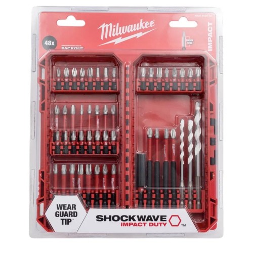 Набор бит Milwaukee Shockwave Imapct Duty (48шт)