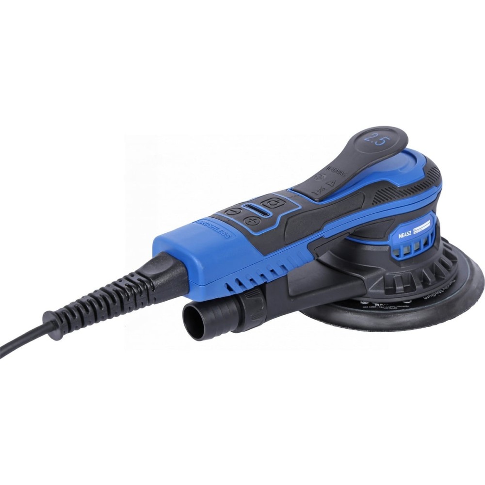 Шлифмашина эксцентриковая 2.5 мм, диск 150 мм, 4000-10000 об/мин, 350 Вт NORDBERG NE452