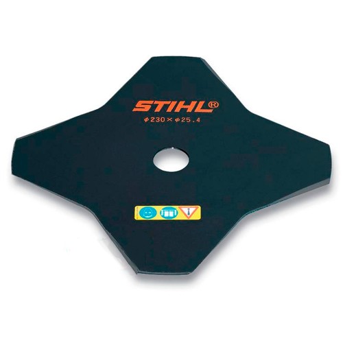 Диск для триммера Stihl 230х25.4мм 4 лопасти (133801)