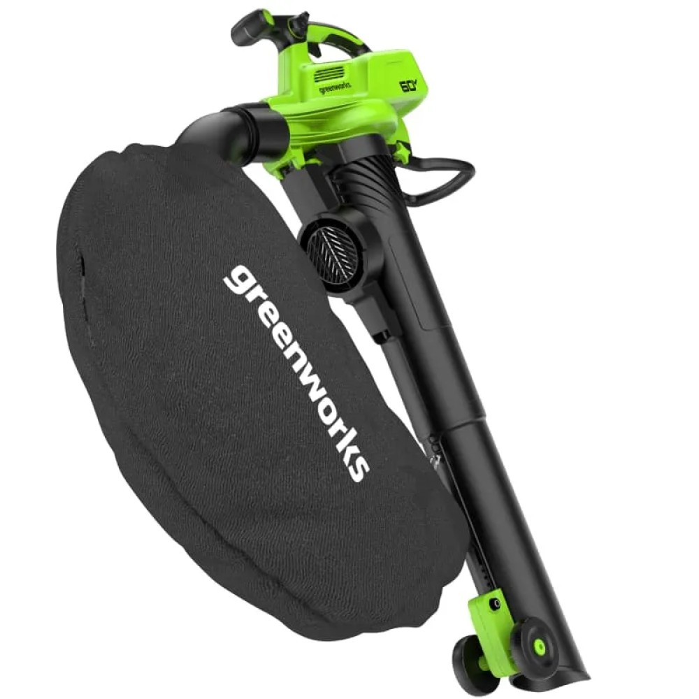 Воздуходувка-пылесос аккумуляторная Greenworks GD60BVII (без АКБ и ЗУ)