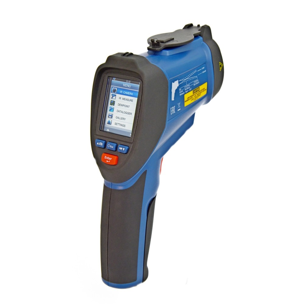 Профессиональный пирометр со встроенной камерой СЕМ DT-9862