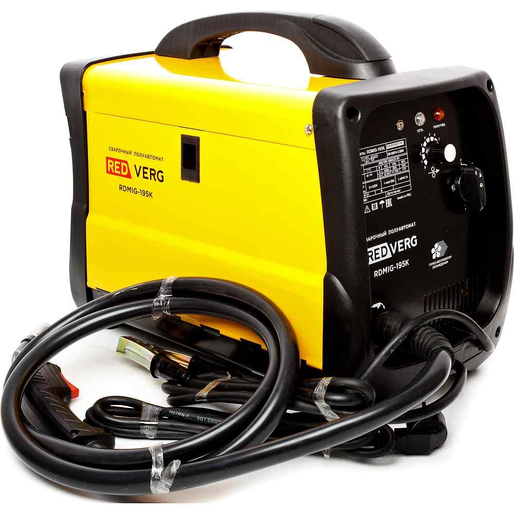 Аппарат сварочный инверторный REDVERG RDMIG-195K полуавтомат
