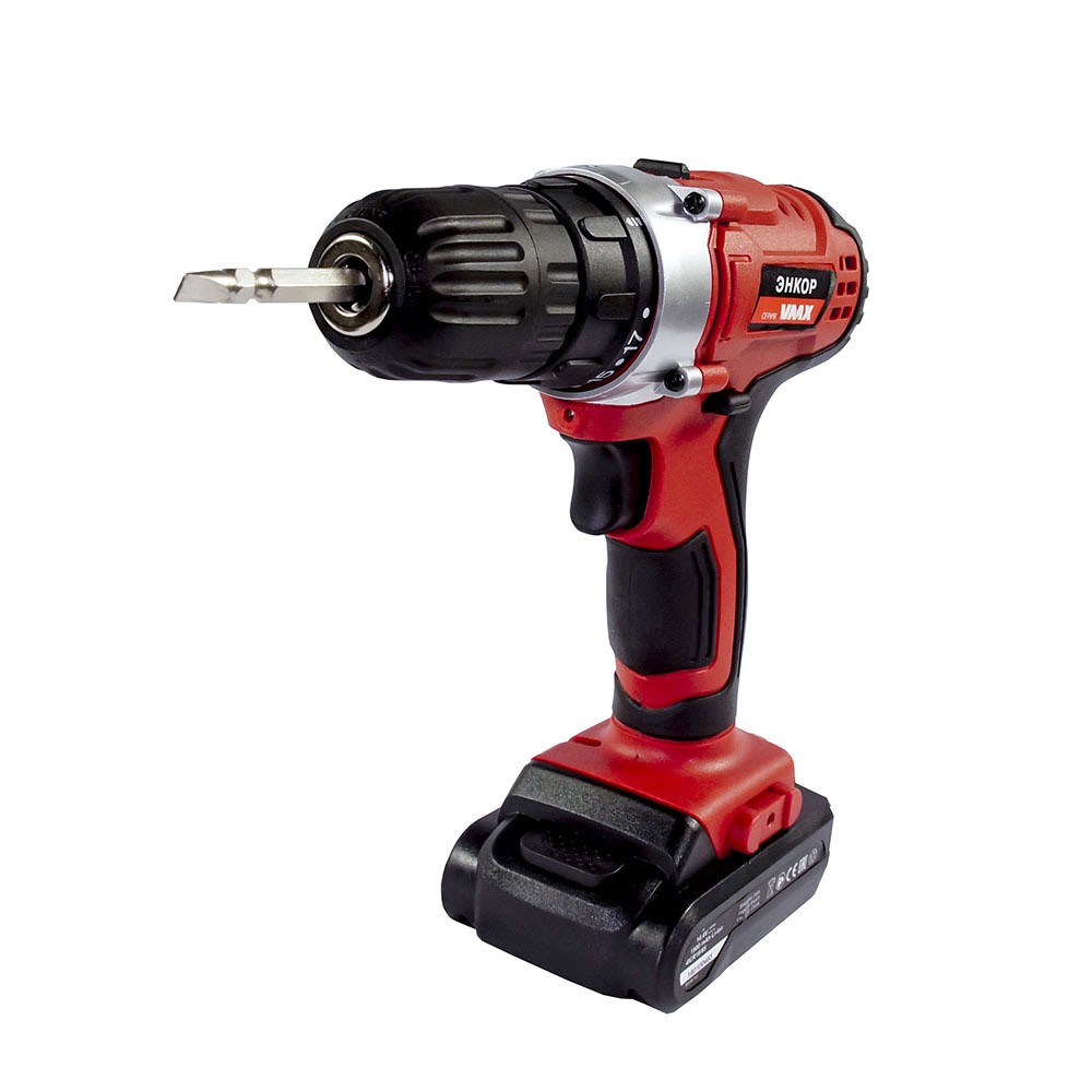 Аккумуляторная дрель-шуруповерт Энкор VMX VDS-10/14 4LS