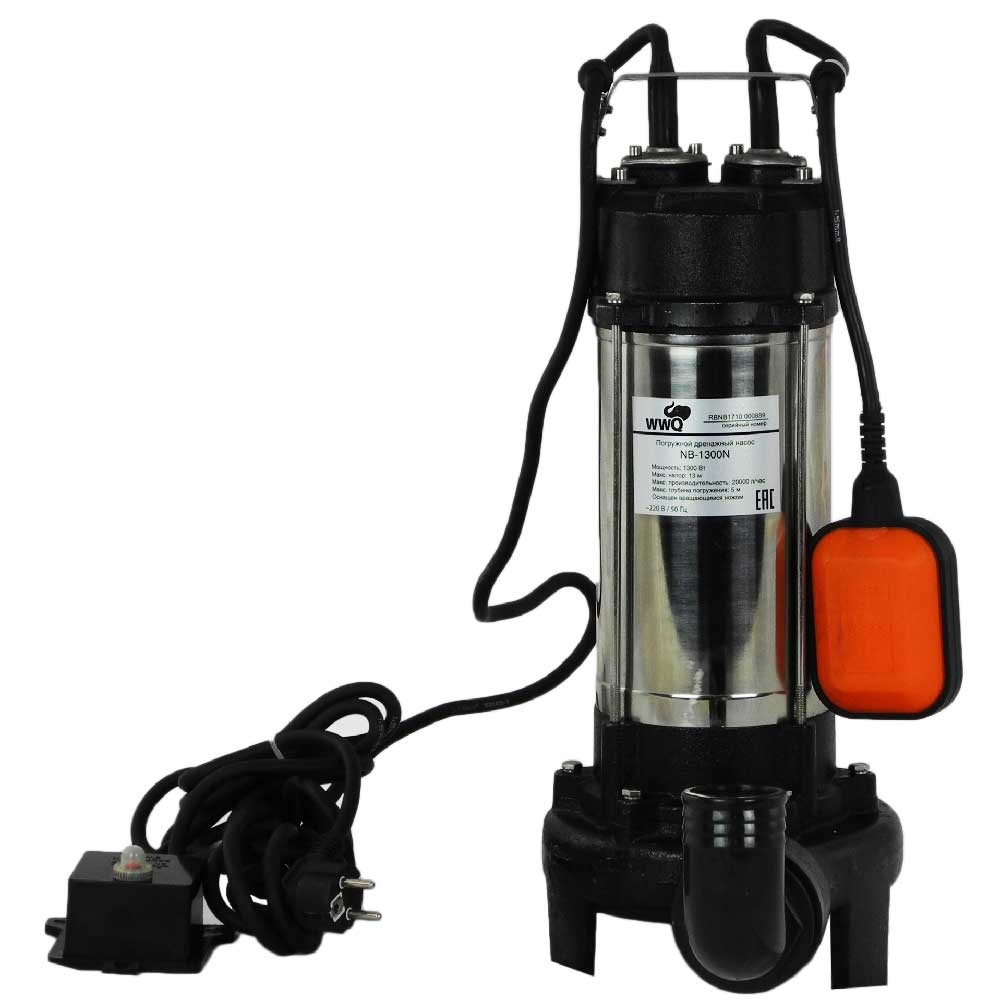 Насос дренажный WWQ NB-1300N
