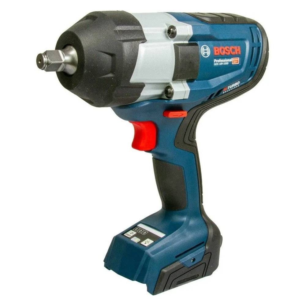 Аккумуляторный гайковерт Bosch GDS 18V-1000 ударный (без акк, без з/у)