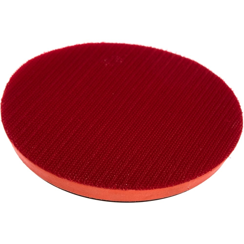 ЗУБР М14, d 115 мм, пластиковая, мягкая опорная тарелка на липучке для УШМ, Профессионал (35782-115)