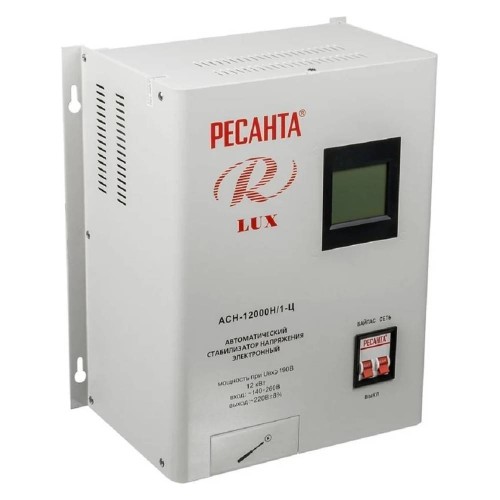 Стабилизатор напряжения Ресанта Lux АСН-12000 Н/1-Ц