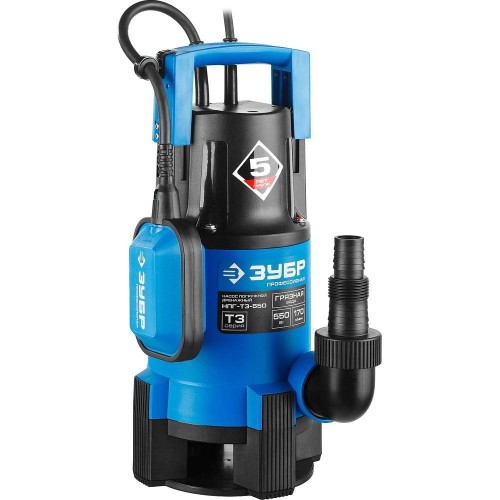 Насос дренажный ЗУБР НПГ-Т3-550