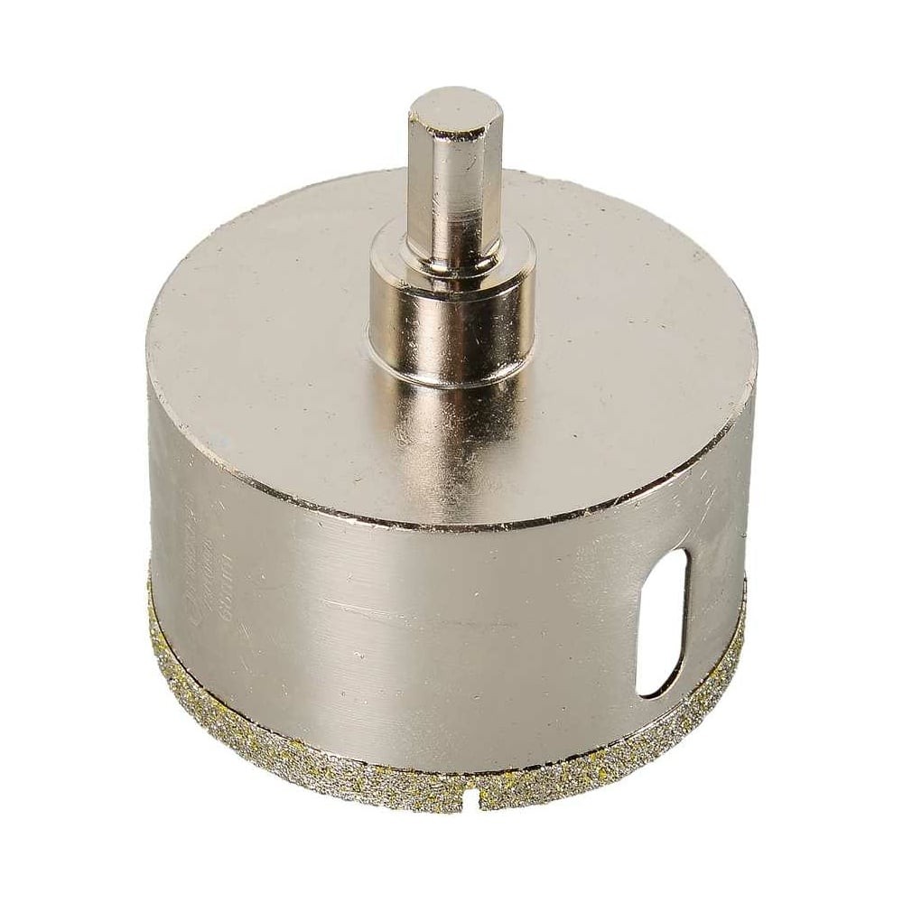 Коронка алмазная Вихрь по керамограниту/керамике, 68 мм