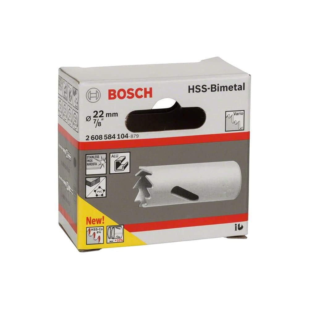 Коронка Bosch STANDARD 22мм (104)