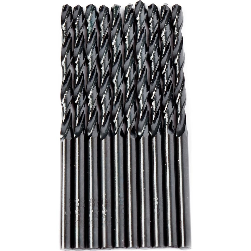 Набор сверл по металлу Bosch HSS-R 3.8х75 10шт (414)