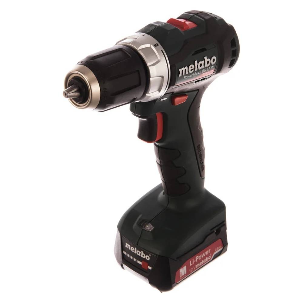 Аккумуляторная дрель-шуруповерт Metabo PowerMaxx BS12 BL