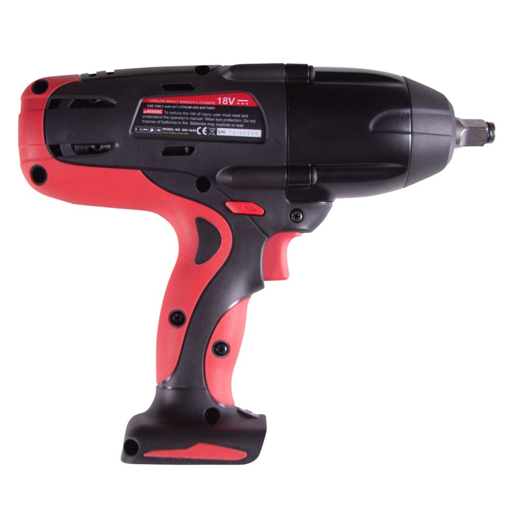 Гайковерт аккумуляторный ударный 1/2", 1220 Нм, 18 В, без аккумулятора и ЗУ MIGHTY SEVEN DW-1840