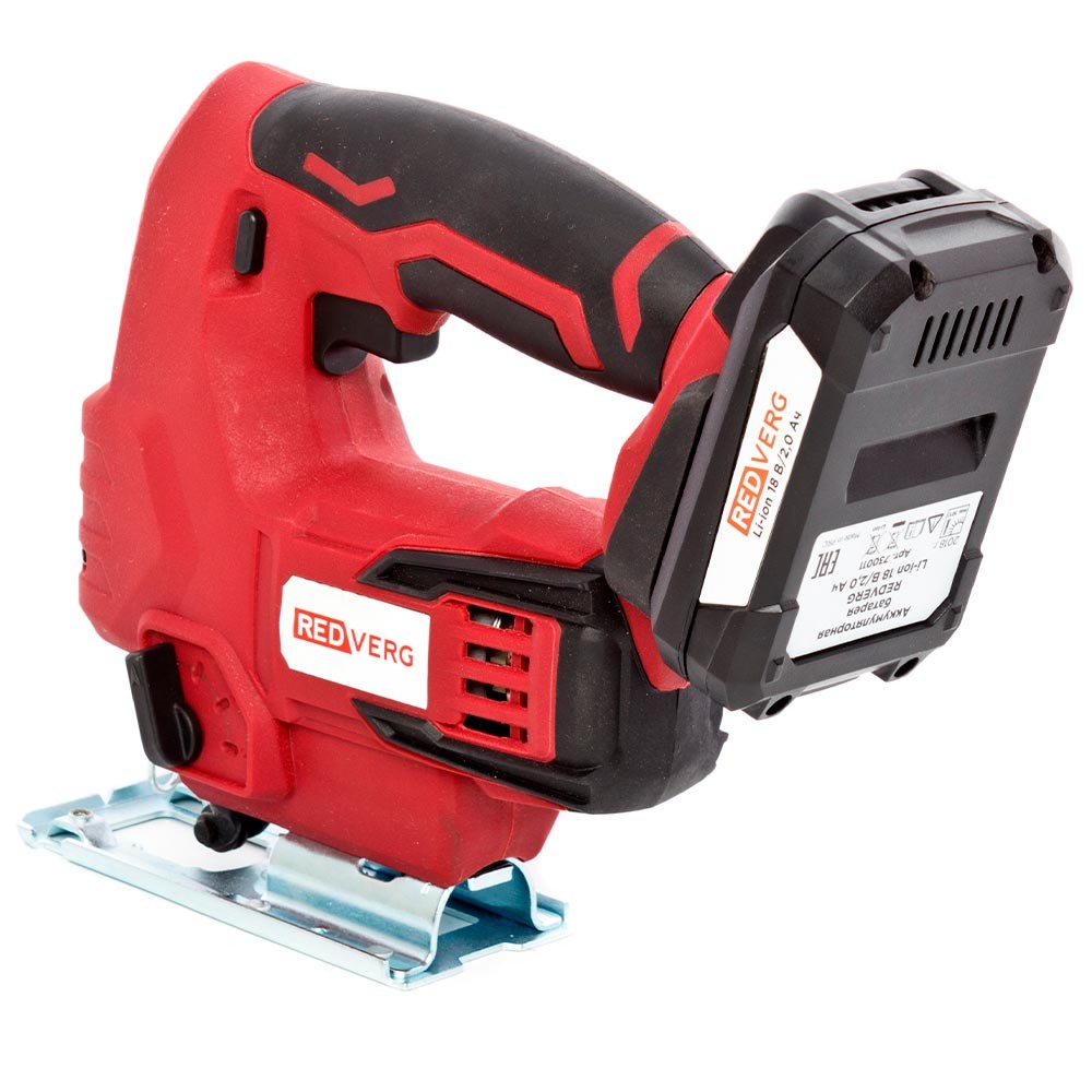 Аккумуляторный лобзик REDVERG RD-JS18V (без акк, без з/у)