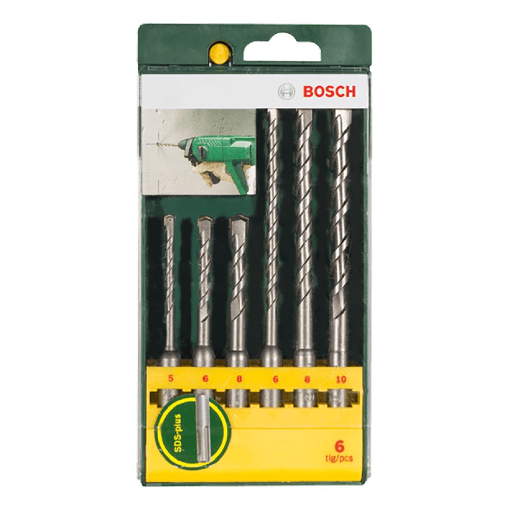 Набор буров SDS-plus Bosch 5-10мм 6шт (447)