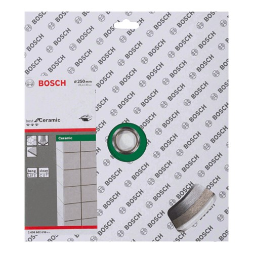 Диск алмазный по керамике Bosch Best for Ceramic 250х30мм (638)