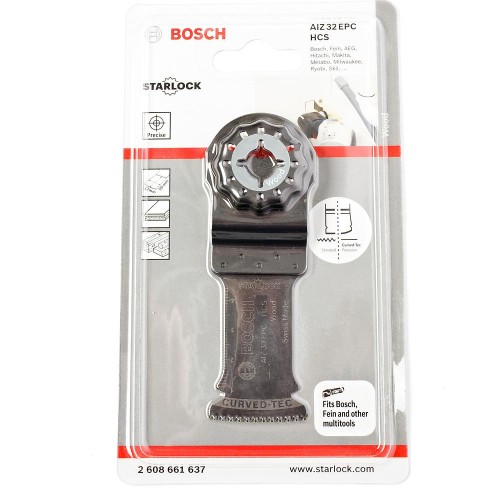 Полотно пильное для МФИ Bosch погружное 32х40мм (637)