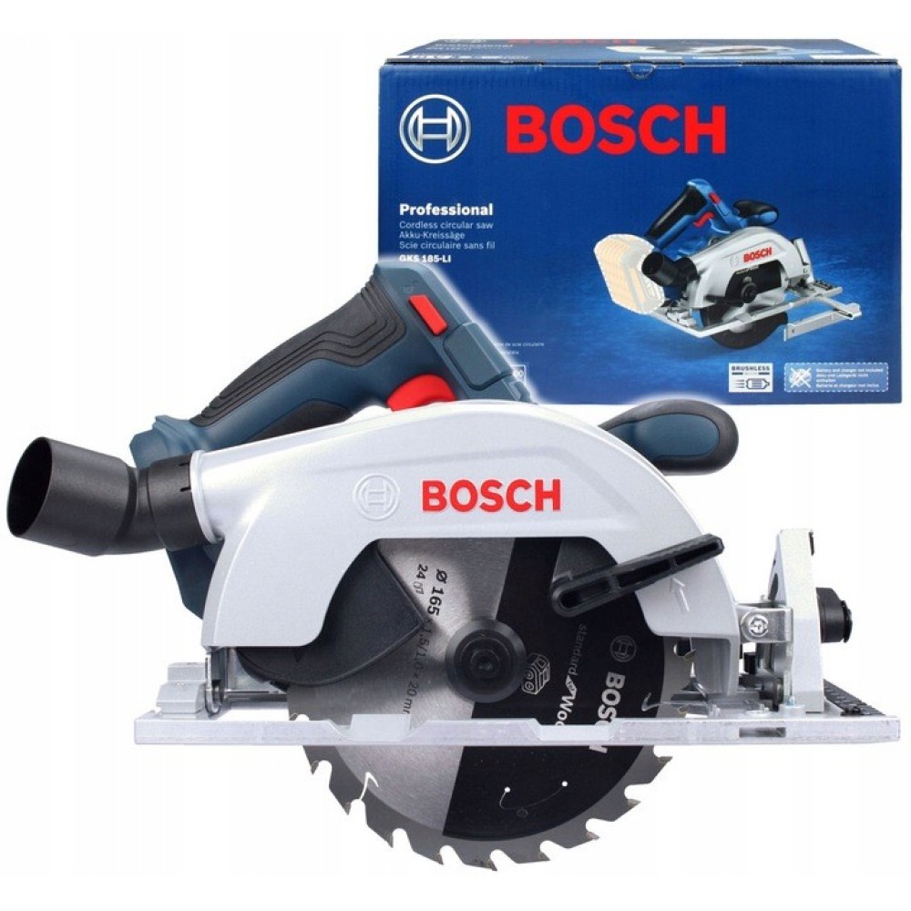 Пила дисковая аккумуляторная Bosch GKS 185-LI (без акк, без з/у)