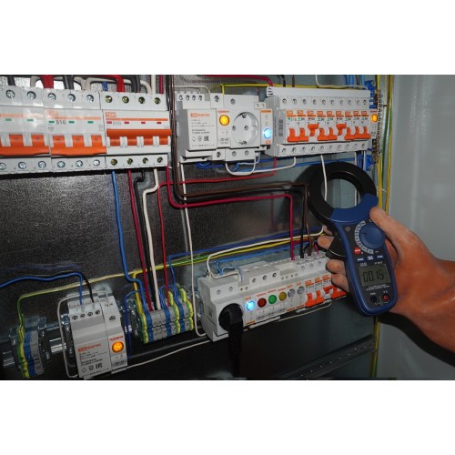 Токовые клещи утечки тока АС 1000A СЕМ DT-9812