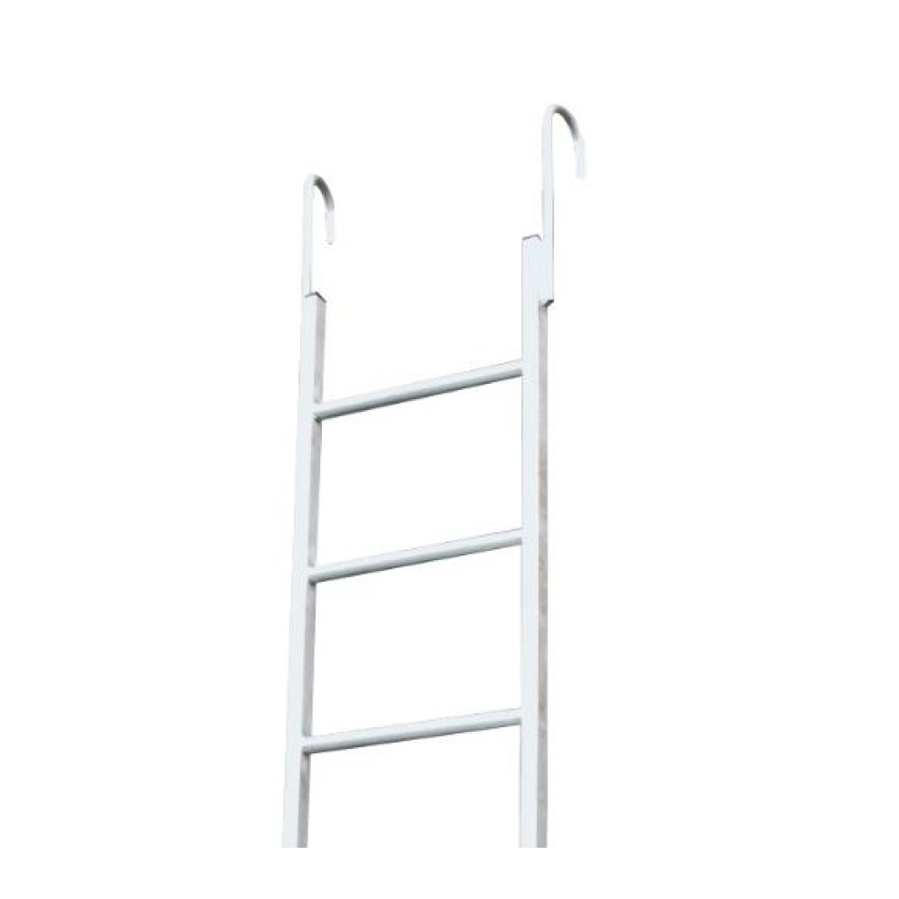 Лестница навесная алюминиевая с крюками MEGAL ЛНАак - 4,1 (450)