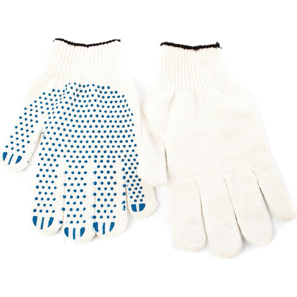 Перчатки х/б с ПВХ 10класс