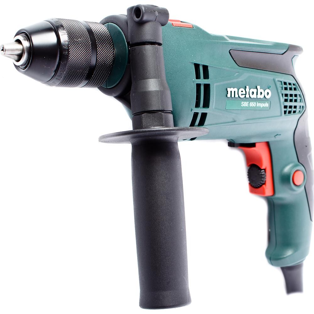 Сетевая дрель Metabo SBE 650 Impuls ударная (БЗП) 600672000