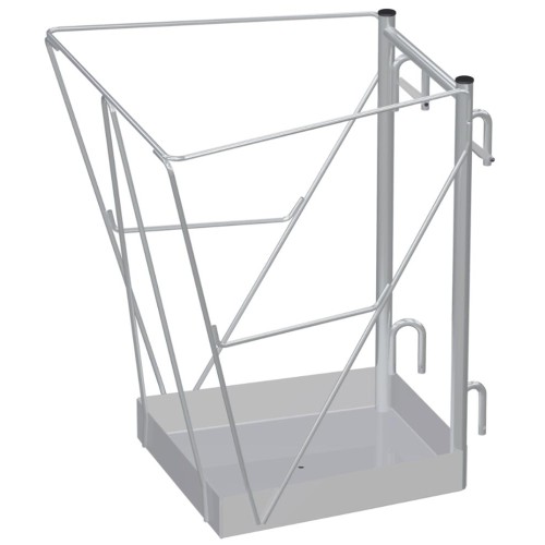 Площадка, навешиваемая на лестницы MEGAL ПЛА 1200-0,6*0,55