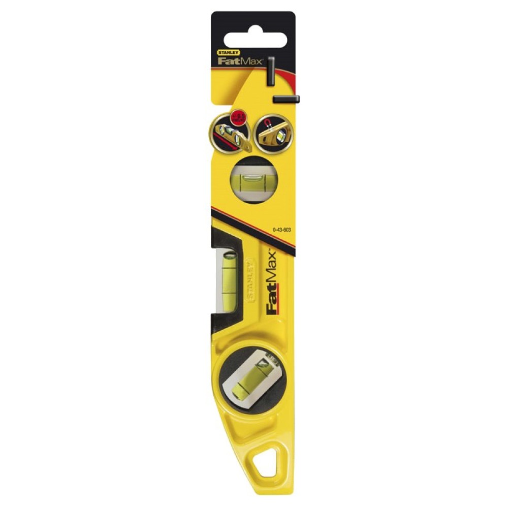 Уровень STANLEY FatMax Torpedo магнитный 230мм 0-43-603