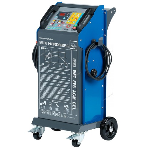 Пуско-зарядное интеллектуальное устройство 12/24 В, 650 A NORDBERG WSB700