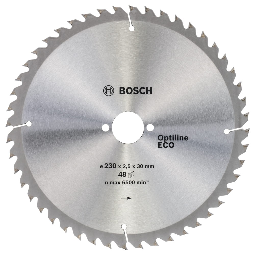 Диск пильный по дереву Bosch Optiline ECO 230х30мм 48T (794)