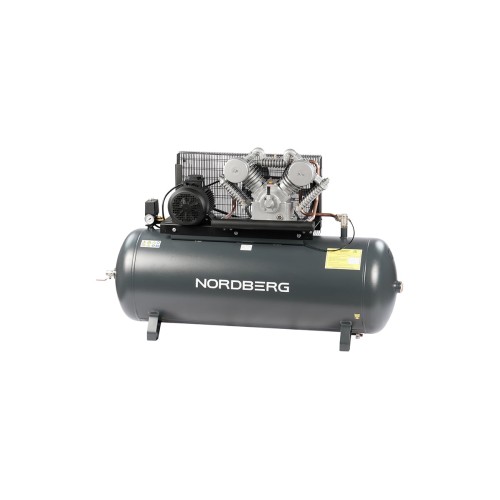 Компрессор поршневой с ременной передачей 380В, ресив. 500л, 1400л/мин NORDBERG NCP500/1400