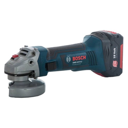 Машина шлифовальная угловая аккумуляторная Bosch GWS 18 V-LI (без акк, без з/у)
