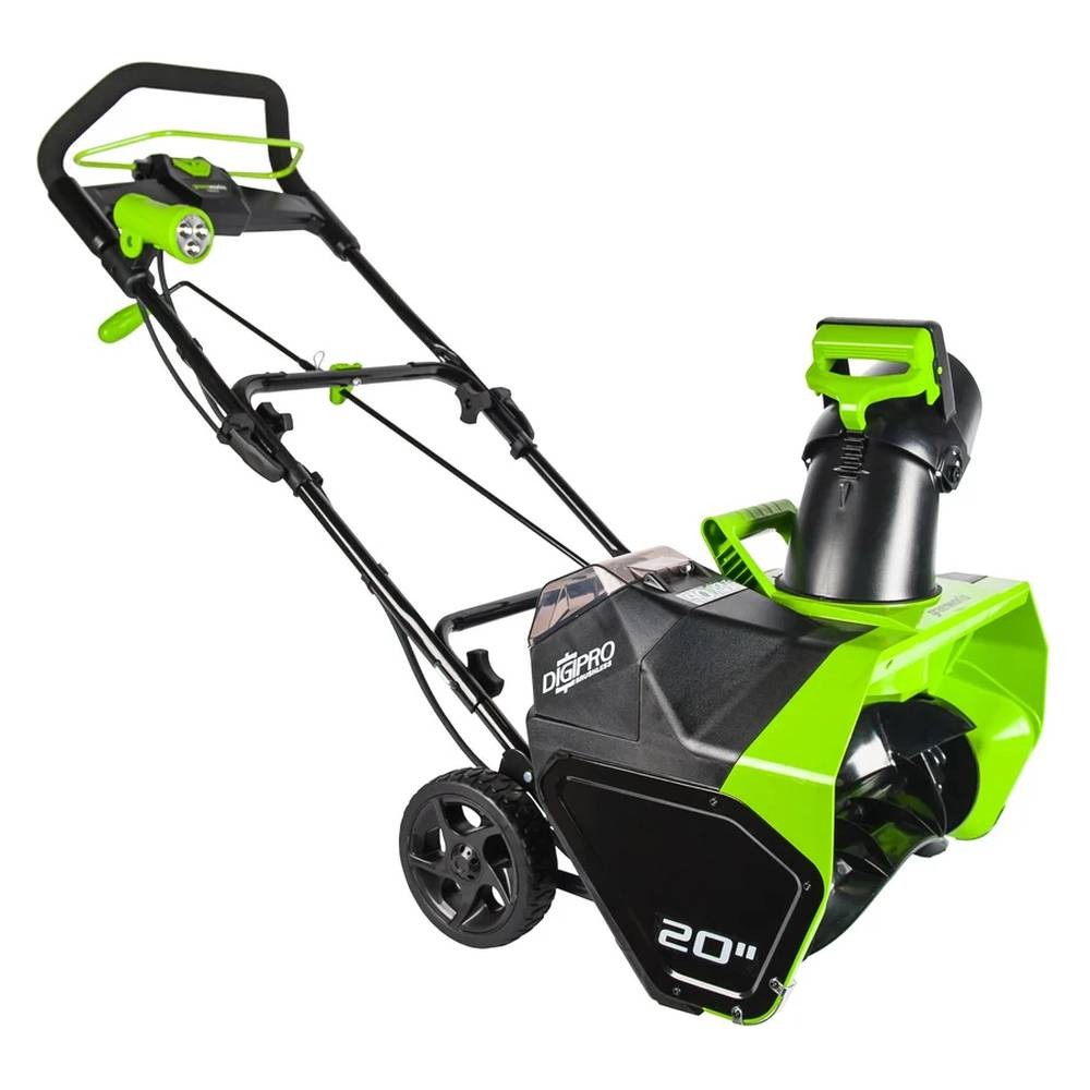 Аккумуляторный снегоуборщик Greenworks GD40STK3
