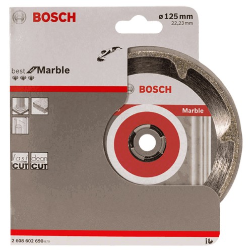 Диск алмазный по мрамору Bosch Best for Marble 125х22.2мм (690)