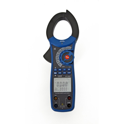Клещи электроизмерительные, ваттметр СЕМ DT-3353