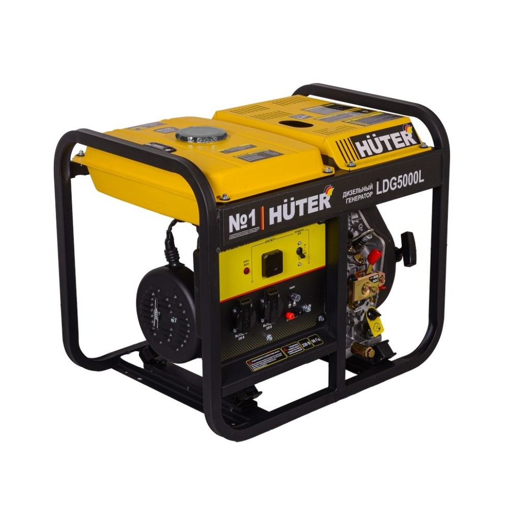 Электрогенератор дизельный LDG 5000L Huter KEM069