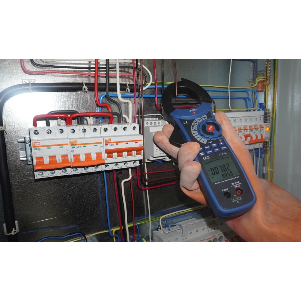 Клещи электроизмерительные True RMS СЕМ DT-3351